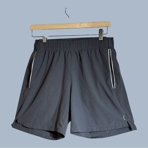SKORA Men’s Training Shorts QWICK Dry Slate Blue Gray Color Size Medium